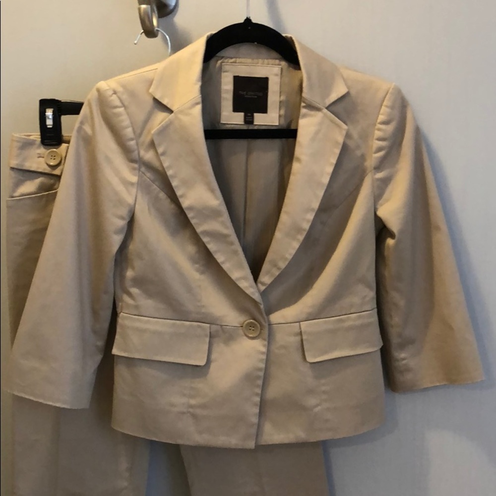 The Limited Tan Suit